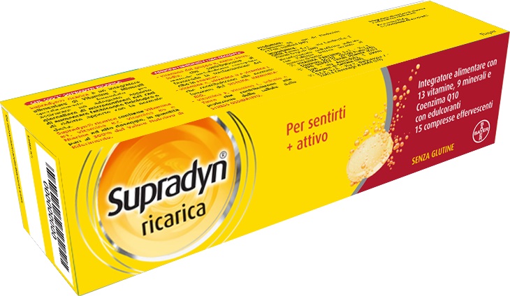 SUPRADYN RICARICA 15 COMPRESSE EFFERVESCENTI