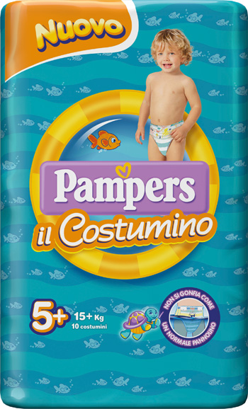 PAMPERS COSTUMINO CP 10 TG 5+ TG 5+ 10 PEZZI