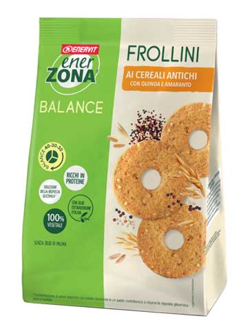 ENERZONA FROLLINI VEG CEREALI ANTICHI 250 G