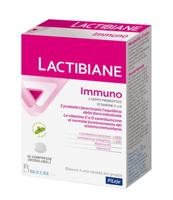 LACTIBIANE IMMUNO 30 COMPRESSE