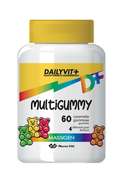 DAILYVIT MULTIGUMMY CARAMELLE GOMMOSE