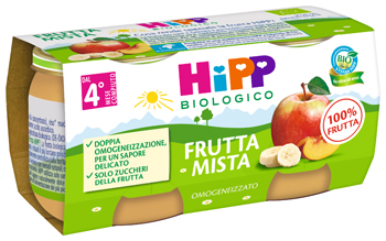 HIPP BIO OMOGENEIZZATO FRUTTA MISTA 2X80 G