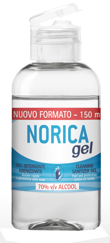 NORICA GEL DETERGENTE IGIENIZZANTE 70% ALCOOL 150 ML