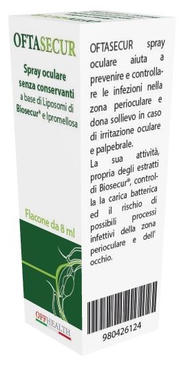 OFTASECUR BIOSECUR SPRAY OCULARE 8 ML