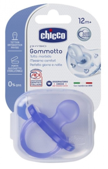 CHICCO GOMMOTTO IN SILICONE COLOR 16-36 MESI 1 PEZZO