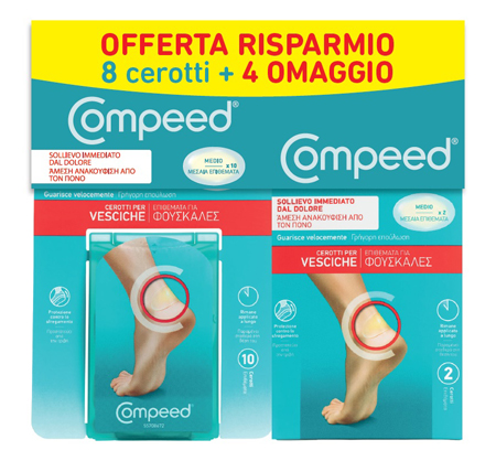 COMPEED CEROTTO VESCICHE MEDIO 10 PEZZI PROMO