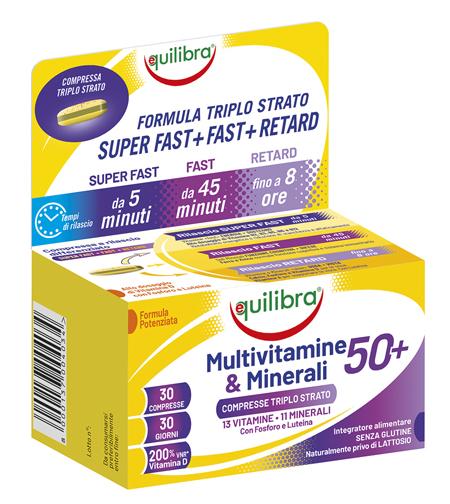 MULTIVITAMINE&MINERALI 50+ 30 COMPRESSE