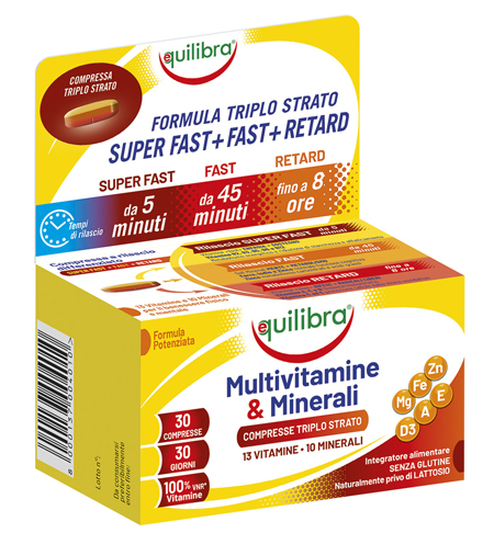 MULTIVITAMINE&MINERALI 30 COMPRESSE