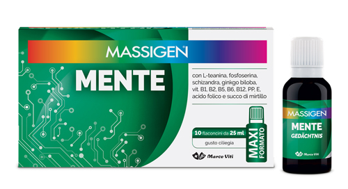 MASSIGEN MENTE 10 FLACONI DA 25 ML