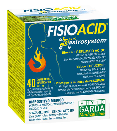 FISIOACID 40 COMPRESSE MASTICABILI