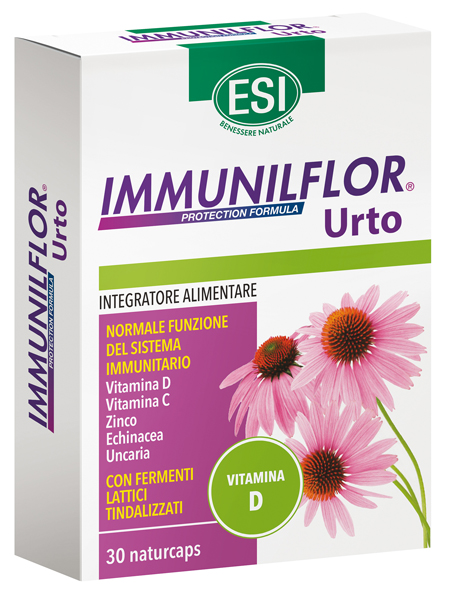 ESI IMMUNILFLOR URTO VITAMINA D 30 NATURCAPS