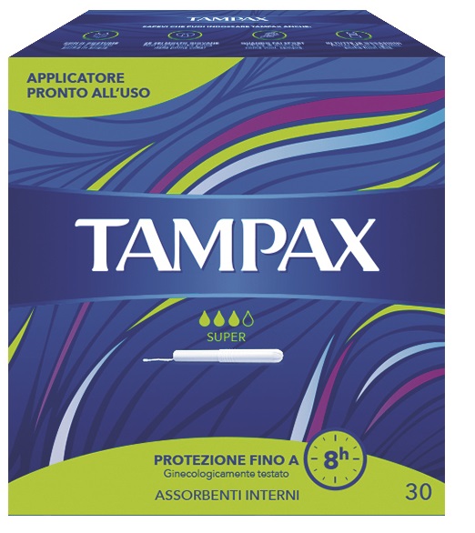 TAMPAX BLUE BOX SUPER 30 PEZZI