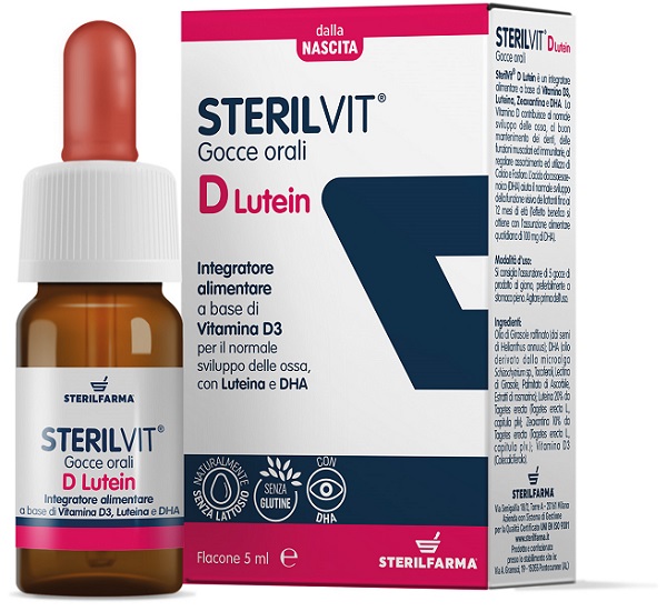 STERILVIT D LUTEIN DHA GOCCE 5 ML