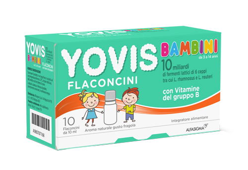 YOVIS BAMBINI FRAGOLA 10 FLACONCINI DA 10 ML