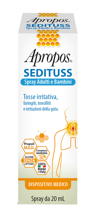 APROPOS SEDITUSS SPRAY ADULTI/BAMBINI 20 ML