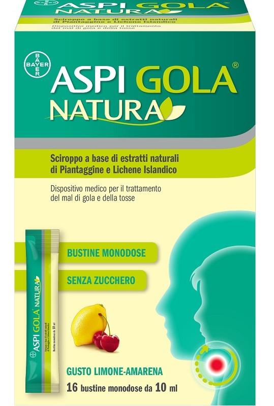 ASPI GOLA NATURA 16 BUSTINE MONODOSE DA 10 ML