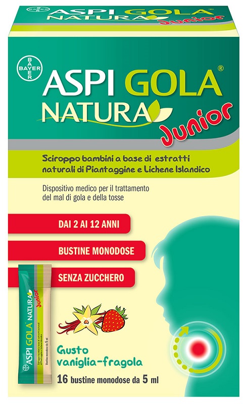 ASPI GOLA NATURA JUNIOR 16 BUSTINE MONODOSE DA 5 ML