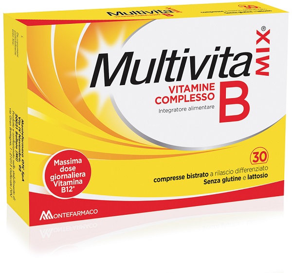 MULTIVITAMIX VIT COMPLESSO B 30 COMPRESSE BISTRATO