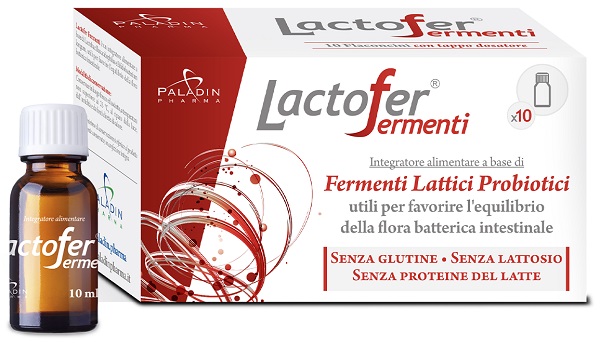 LACTOFER FERMENTI 10 FLACONCINI 10 ML