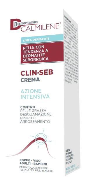 DERMOVITAMINA CALMILENE CLIN-SEB CREMA AZIONE INTENSIVA PERPELLE CON TENDENZA A DERMATITE SEBORROICA 50 ML