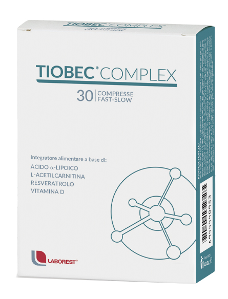 TIOBEC COMPLEX 30 COMPRESSE FAST SLOW