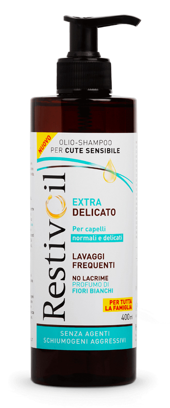 RESTIVOIL EXTRA DELICATO OLIO SHAMPOO PER CUTE SENSIBILE 400ML