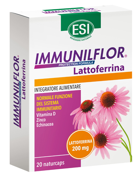 ESI IMMUNILFLOR LATTOFERRINA 20 NATURCAPS