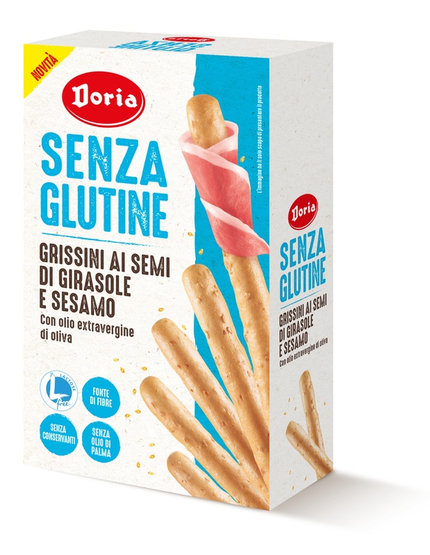 DORIA GRISSINI SEMI GIRASOLE-SESAMO 5X20 G