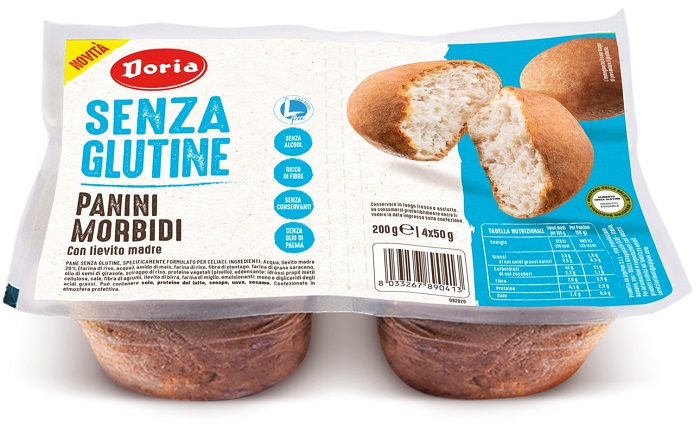 DORIA PANINI MORBIDI 4X50 G