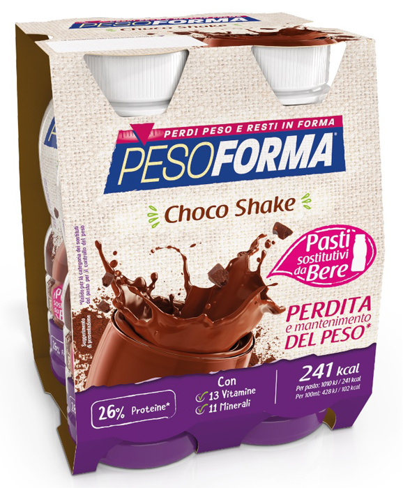 PESOFORMA CHOCO SHAKE 4X236 ML