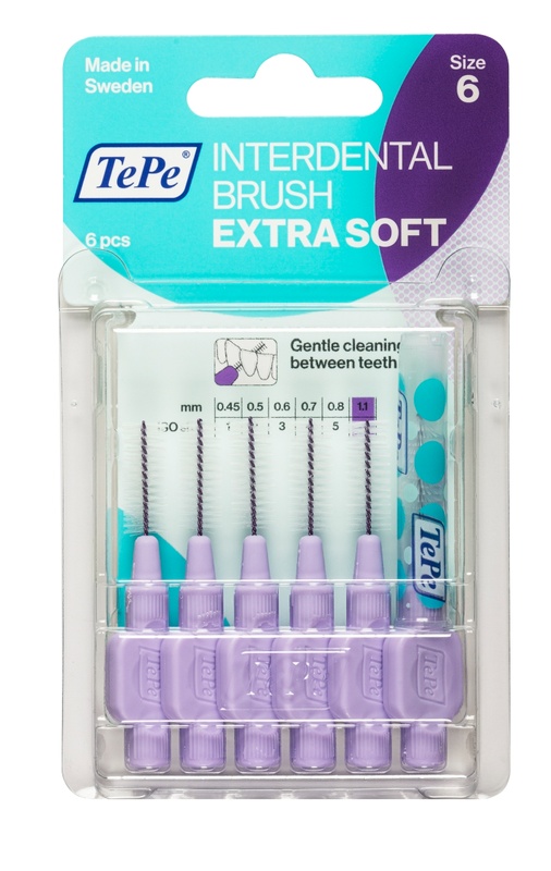 TEPE SCOVOLINO XSOFT LILLA 1,1MM 6 PEZZI