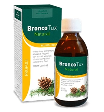 LABORATORIO DELLA FARMACIA BRONCOTUX FLUIDO 180 ML LINEA PROPOLI