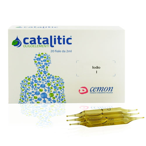 CATALITIC OLIGOELEMENTI IODIO I 20 FIALE 2 ML