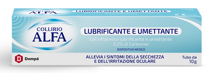 COLLIRIO ALFA LUBRIFICANTE E UMETTANTE GEL 10 ML