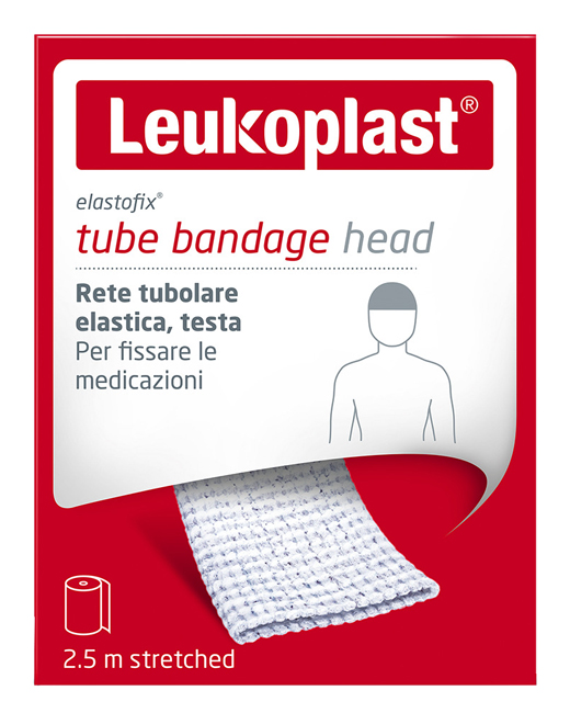 BENDA RETE ELASTOFIX LEUKOPLAST TESTA 2,50 M