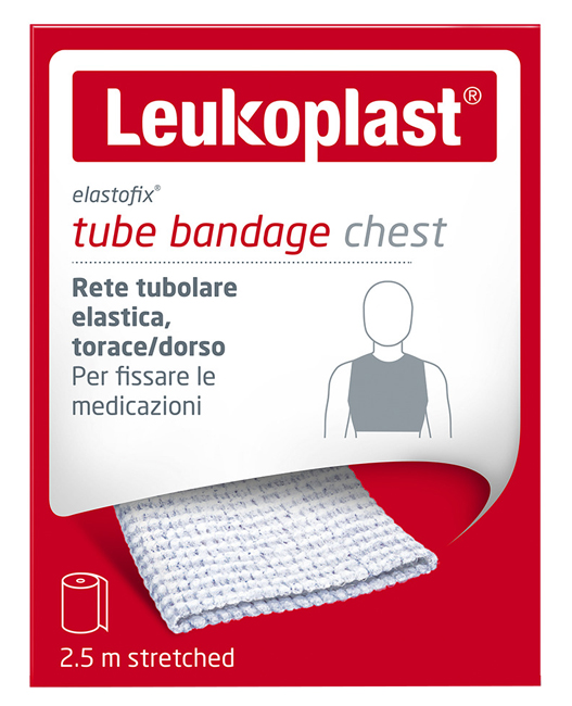 BENDA RETE ELASTOFIX LEUKOPLAST TORACE 2,50 M