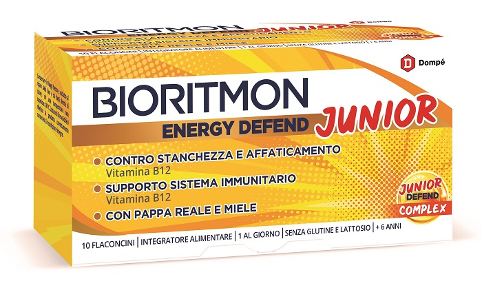 BIORITMON ENERGY DEFEND JUNIOR 10 FLACONCINI 10 ML