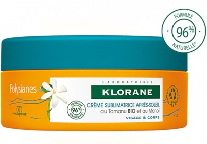 KLORANE CREMA SUBLIMATRICE DOPOSOLE VISO E CORPO TAMANU E MONOI 200 ML