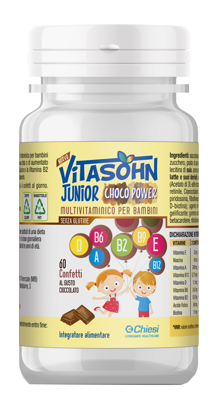 VITASOHN JUNIOR CHOCO POWER 60 CONFETTI