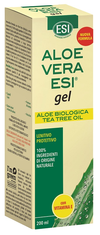 ESI ALOE VERA GEL VITAMINA E + TEA TREE 200 ML