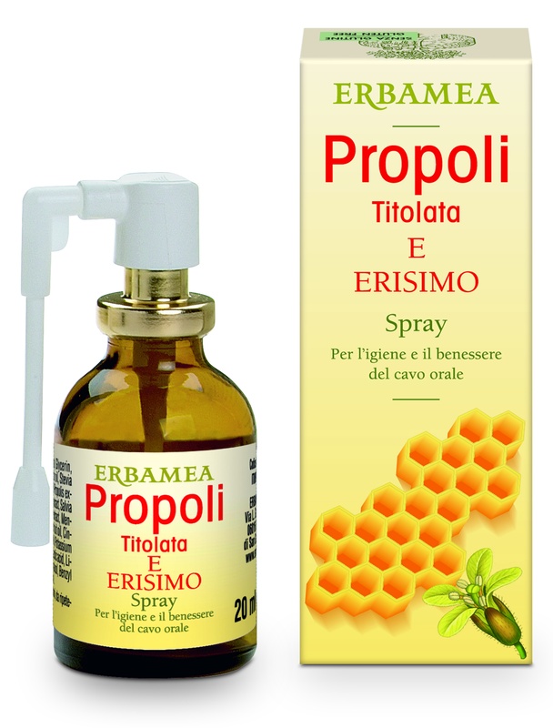 PROPOLI ERISIMO TITOLATA SPRAY 20 ML