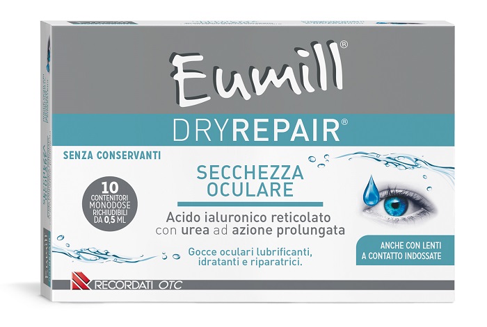 EUMILL DRYREPAIR GOCCE OCULARI 10 PEZZI DA 0,5 ML