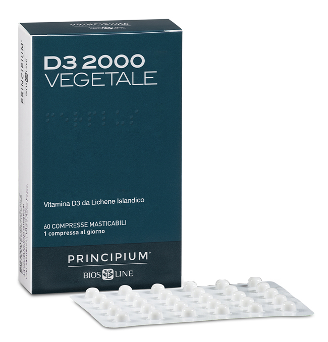 PRINCIPIUM D3 2000 VEGETALE 60 COMPRESSE