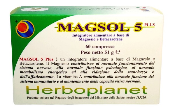 MAGSOL 5 PLUS 60 COMPRESSE