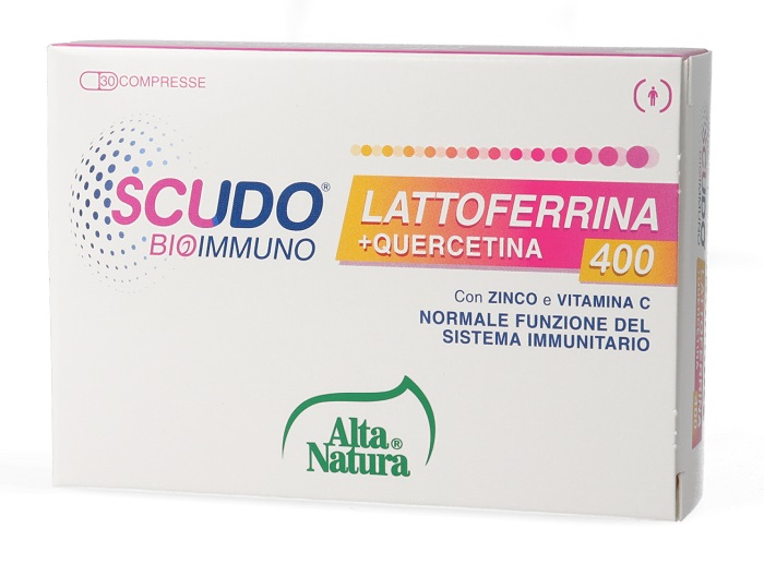 SCUDO LATTOFERRINA + QUERCETINA 400 30 COMPRESSE