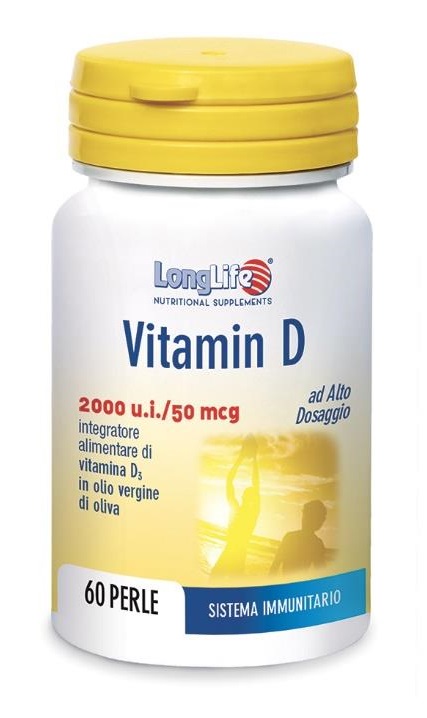 LONGLIFE VITAMIN D 2000 UI 60 PERLE