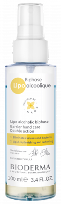 BIODERMA BIPHASE LIPO ALCOLIQUE 100 ML