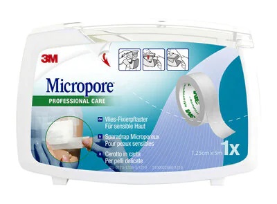 CEROTTO IN CARTA 3M MICROPORE SURGICAL TAPE M5X1,25MM REFILLZZO