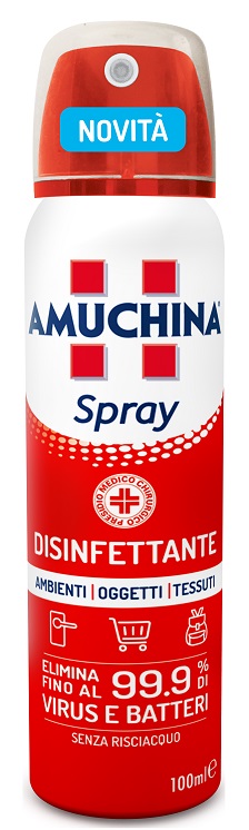 AMUCHINA SPRAY AMBIENTI OGGETTI TESSUTI 100 ML