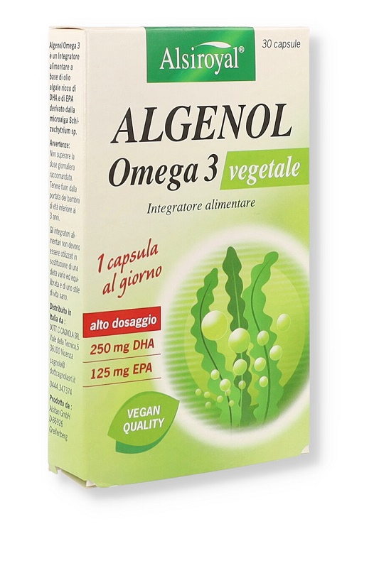 ALSIROYAL ALGENOL OMEGA 3 VEGETALE 30 CAPSULE